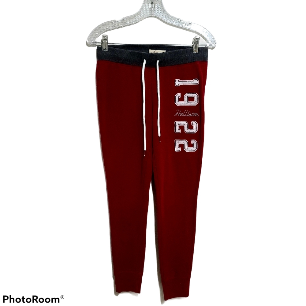 Hollister Track Pants,Sweat Pants,Burgundy *